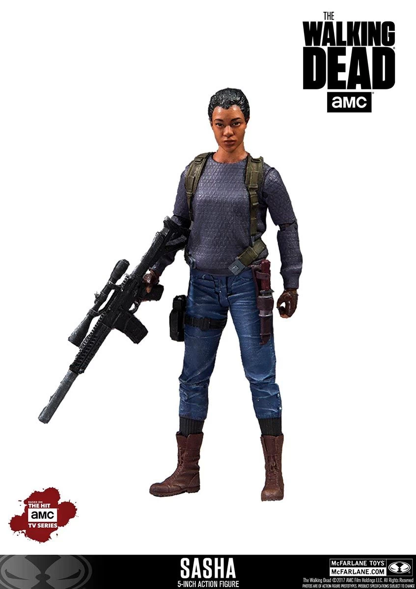 The Walking Dead TV Serie 10 - Sascha Figur 3 The Walking Dead TV Serie 10 - Sascha Figur
