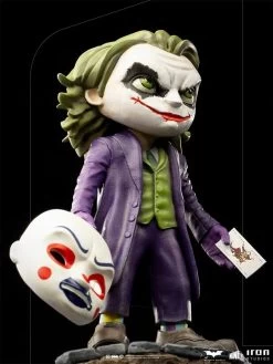 Diverse Iron Studios - MiniCo - The Dark Knight - The Joker Figur 16cm -Charakterpuppen Geschäft 090100 3