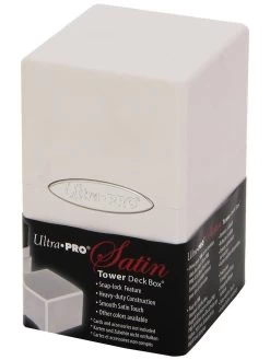Ultra Pro UP Deck-Box Satin Tower White