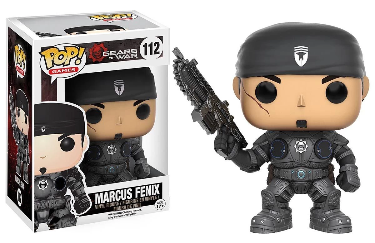 FUNKO POP! - Gears Of War - Marcus Fenix Figur 3 FUNKO POP! - Gears Of War - Marcus Fenix Figur