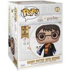 FUNKO POP! - Harry Potter Mit Hedwig Figur - Harry Potter 46cm -Charakterpuppen Geschäft 1 funko pop figure harry potter harry potter supersized 18 box