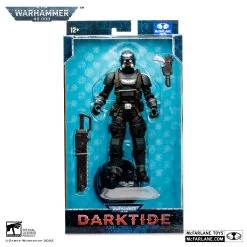 Warhammer 40k - Darktide Veteran Guardsman Figur -Charakterpuppen Geschäft 10971 warhammer 40000 7in figures wv6 cadian veteran guard dark tide 08 logos