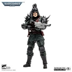 Warhammer 40k - Darktide Traitor Guard Figur -Charakterpuppen Geschäft 10972 warhammer 40000 7in figures wv6 traitor guard dark tide 03 logos