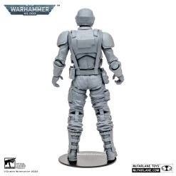 Warhammer 40k - Darktide Veteran Guardsman (Artist Proof) Figur -Charakterpuppen Geschäft 10974 warhammer 40000 7in figures wv6 cadian veteran guard ap 06 logos