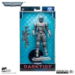 Warhammer 40k - Darktide Veteran Guardsman (Artist Proof) Figur -Charakterpuppen Geschäft 10974 warhammer 40000 7in figures wv6 cadian veteran guard ap 08 logos