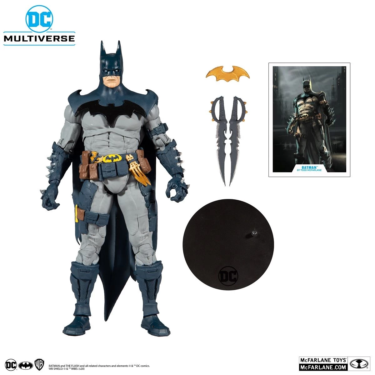 DC Multiverse - Batman Designed By Todd - Actionfigur 4 DC Multiverse - Batman Designed By Todd - Actionfigur – Bild 2