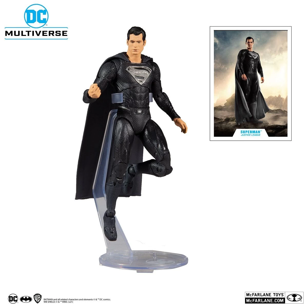 DC Justice League Movie - Superman Actionfigur 4 DC Justice League Movie - Superman Actionfigur – Bild 2