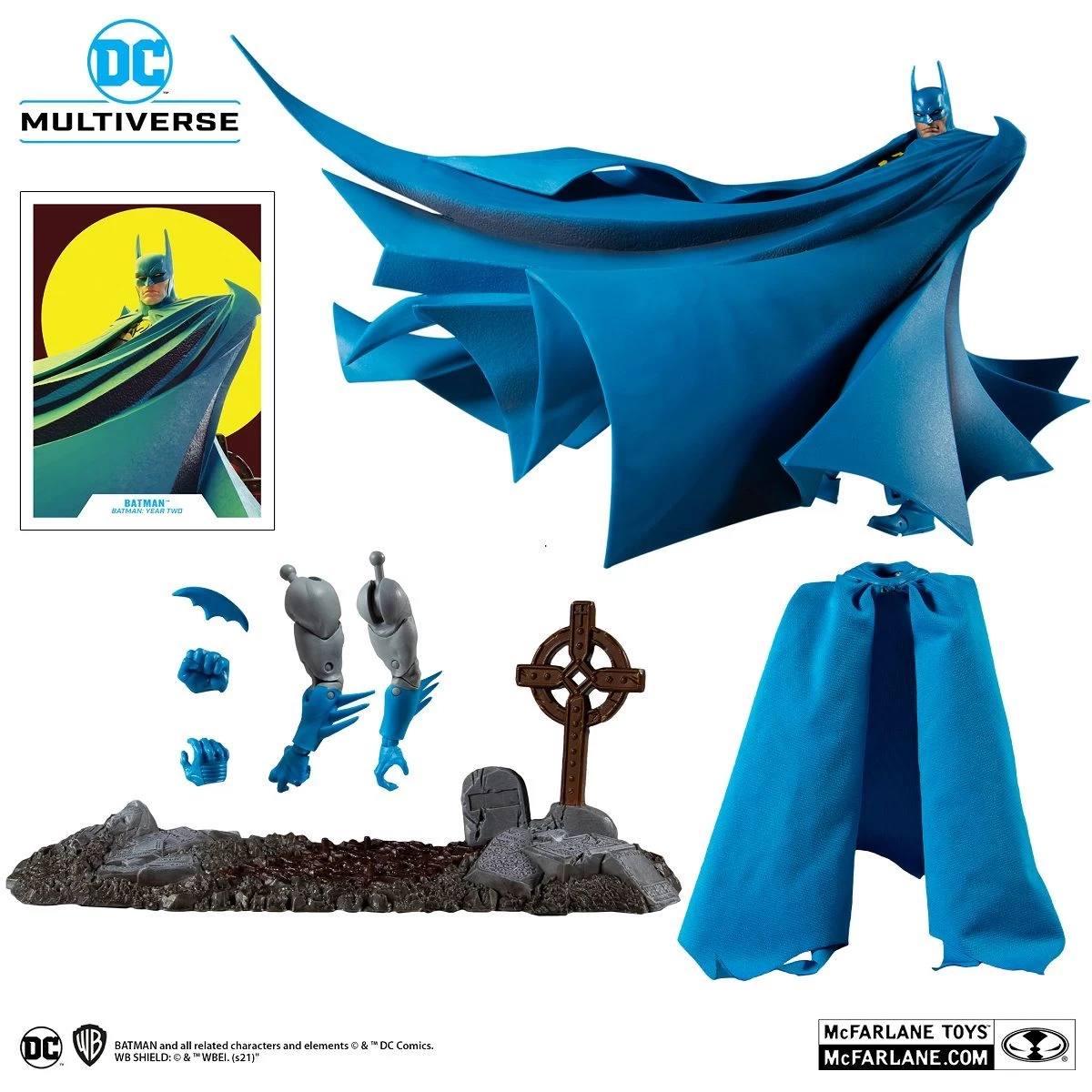 DC Multiverse - Batman Year Two - Gold Label Collect - Actionfigur 3 DC Multiverse - Batman Year Two - Gold Label Collect - Actionfigur