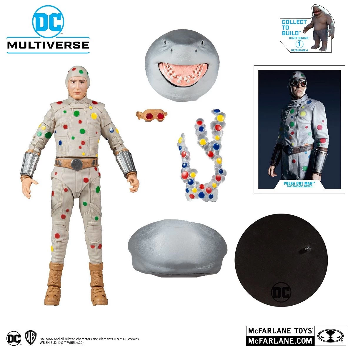 DC Multiverse - Polka Dot Man - Suicide Squad - Actionfigur 3 DC Multiverse - Polka Dot Man - Suicide Squad - Actionfigur