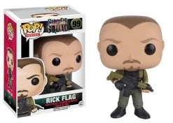 FUNKO POP! - Suicide Squad - Rick Flag Figur