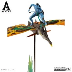 Avatar: The Way Of Water - Deluxe Jake Sully & Skimwing -Charakterpuppen Geschäft 16402 01 logos