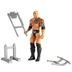 MATTEL WWE Wrekkin - The Rock Actionfigur -Charakterpuppen Geschäft 194037 2