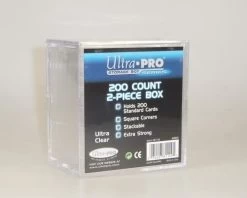 Ultra Pro Plastikkasten Für 200 Karten, 2 Teile
