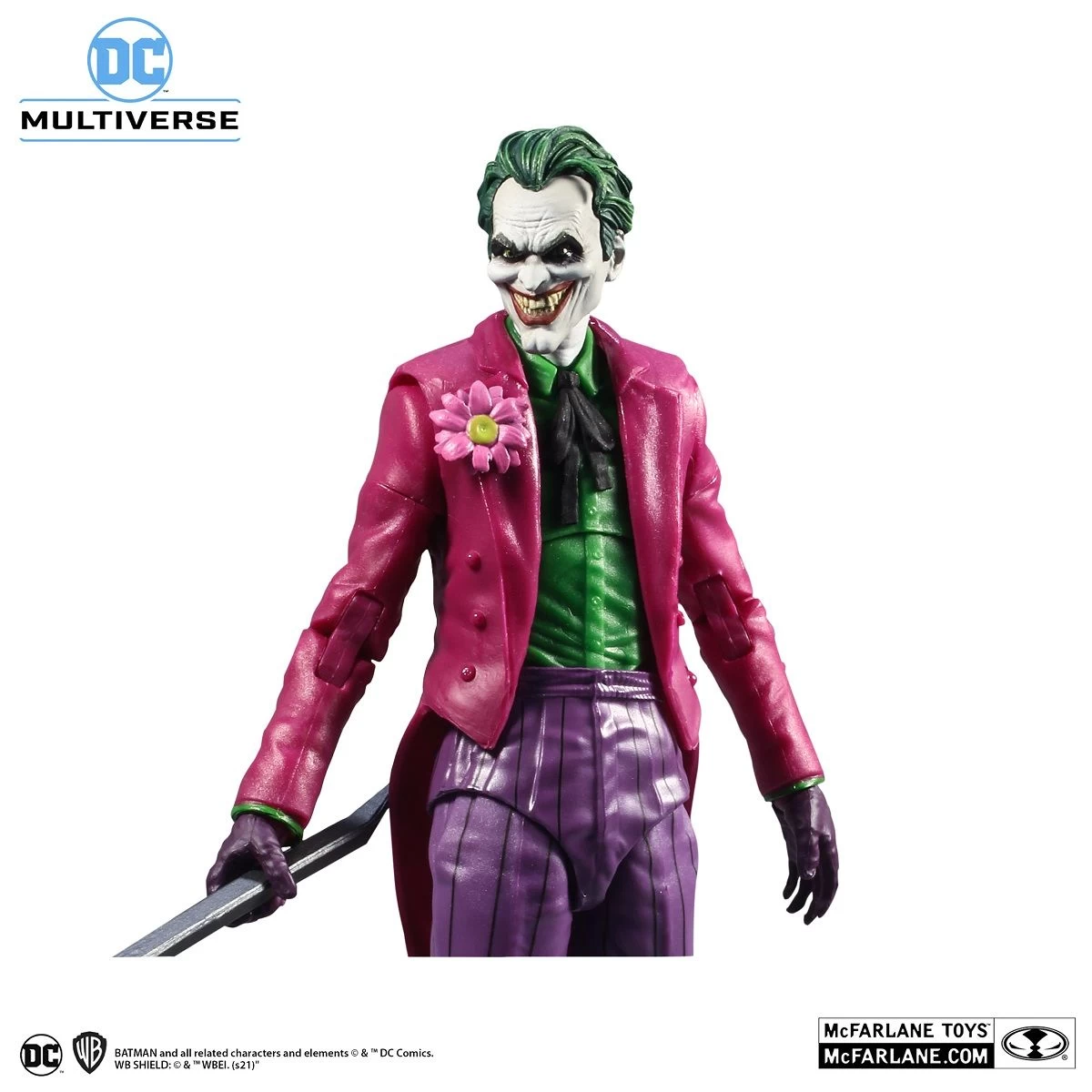 DC Multiverse - The Joker (The Clown) - Three Jokers - Actionfigur 8 DC Multiverse - The Joker (The Clown) - Three Jokers - Actionfigur – Bild 6