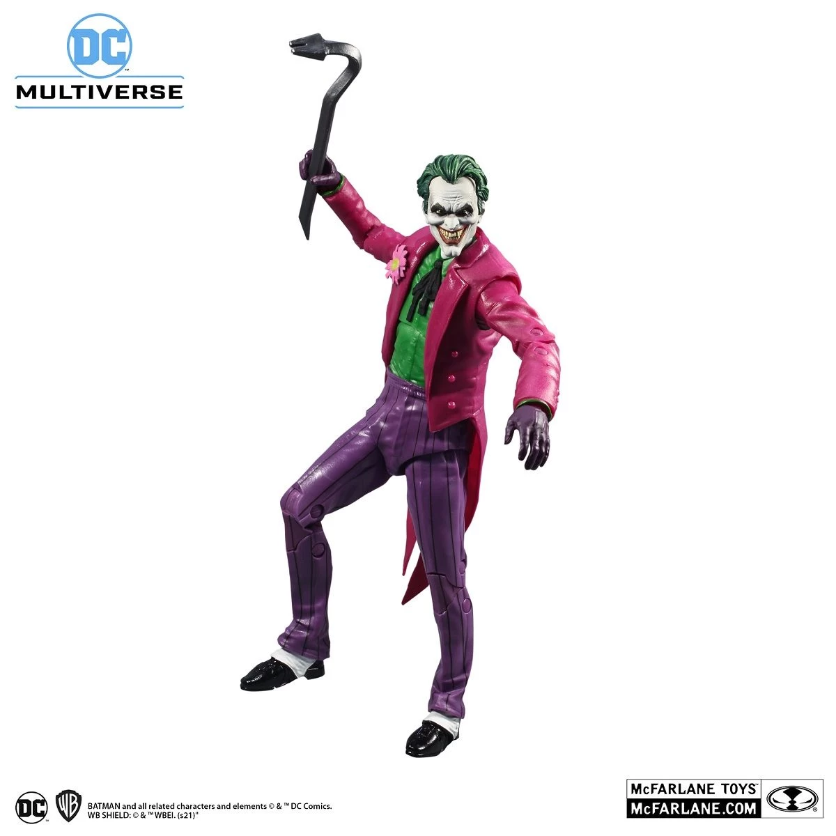 DC Multiverse - The Joker (The Clown) - Three Jokers - Actionfigur 9 DC Multiverse - The Joker (The Clown) - Three Jokers - Actionfigur – Bild 7