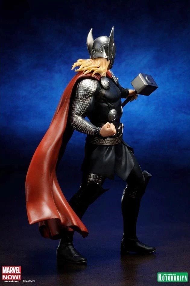 Kotobukiya Avengers Marvel Now THOR ArtFX+ Statue 6 Kotobukiya Avengers Marvel Now THOR ArtFX+ Statue – Bild 4