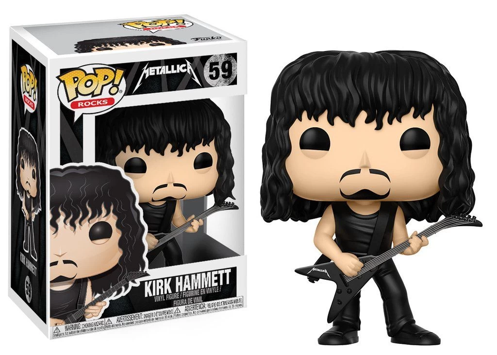 FUNKO POP! - Metallica - Kirk Hammett Figur 3 FUNKO POP! - Metallica - Kirk Hammett Figur