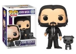 FUNKO POP! - John Wick In Black Suit With Dog Figur