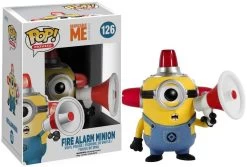 FUNKO POP! Ich Einfach Unverbesserlich 2 - Fire Alarm Minion Figur
