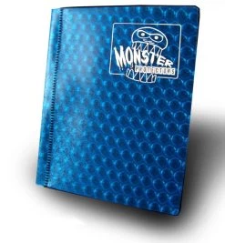 Diverse Monster A6 Mini Sammelalbum Für 64 Karten Prisma Blau