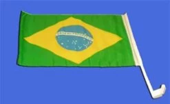 Diverse Autofahne Brasilien