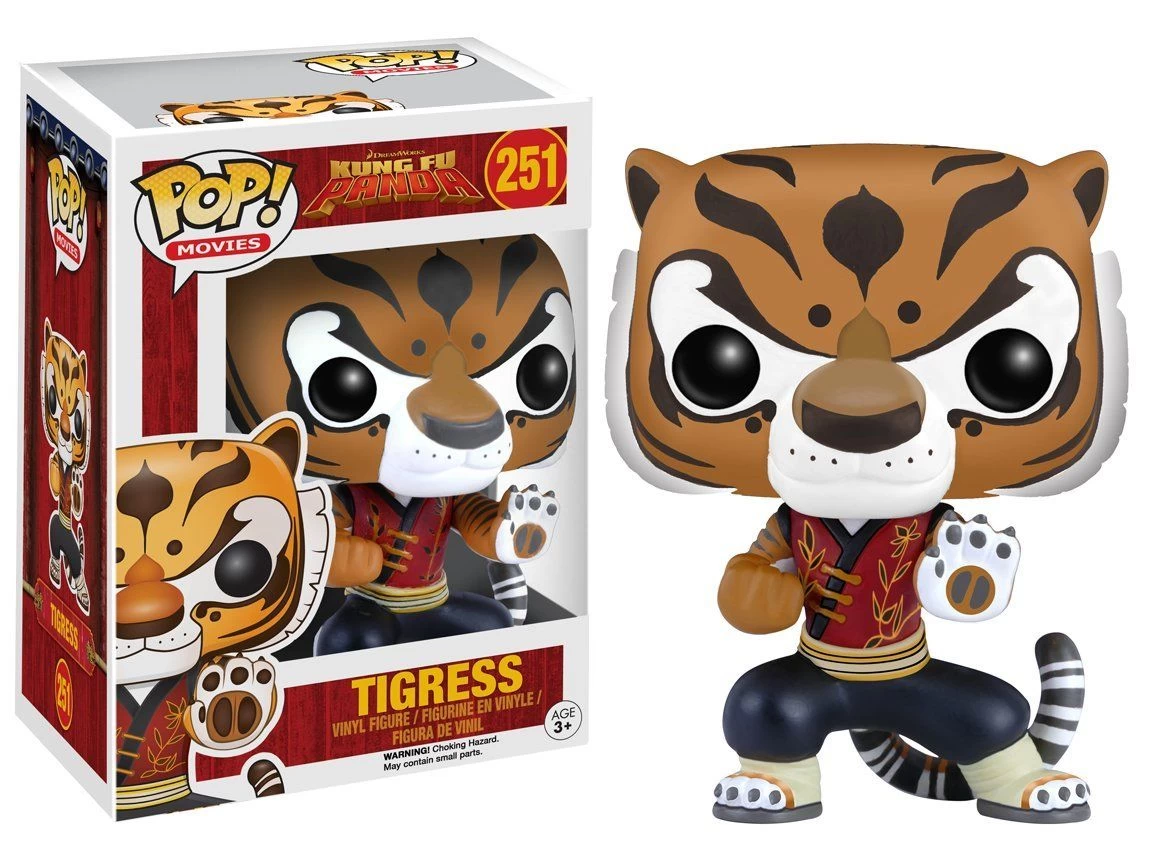 FUNKO POP! - Kung Fu Panda - Tigress Figur 3 FUNKO POP! - Kung Fu Panda - Tigress Figur
