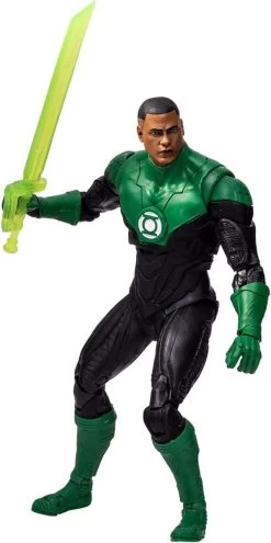 DC Multiverse - Modern Comic Green Lantern (John Stewart) Figur -Charakterpuppen Geschäft 513jft6wtxl. ac sl1500