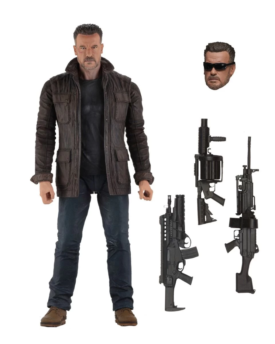 NECA Terminator Dark Fate (2019) T-800 Actionfigur 3 NECA Terminator Dark Fate (2019) T-800 Actionfigur