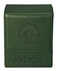 Ultra Pro Magic The Gathering Flip Box Green Mana