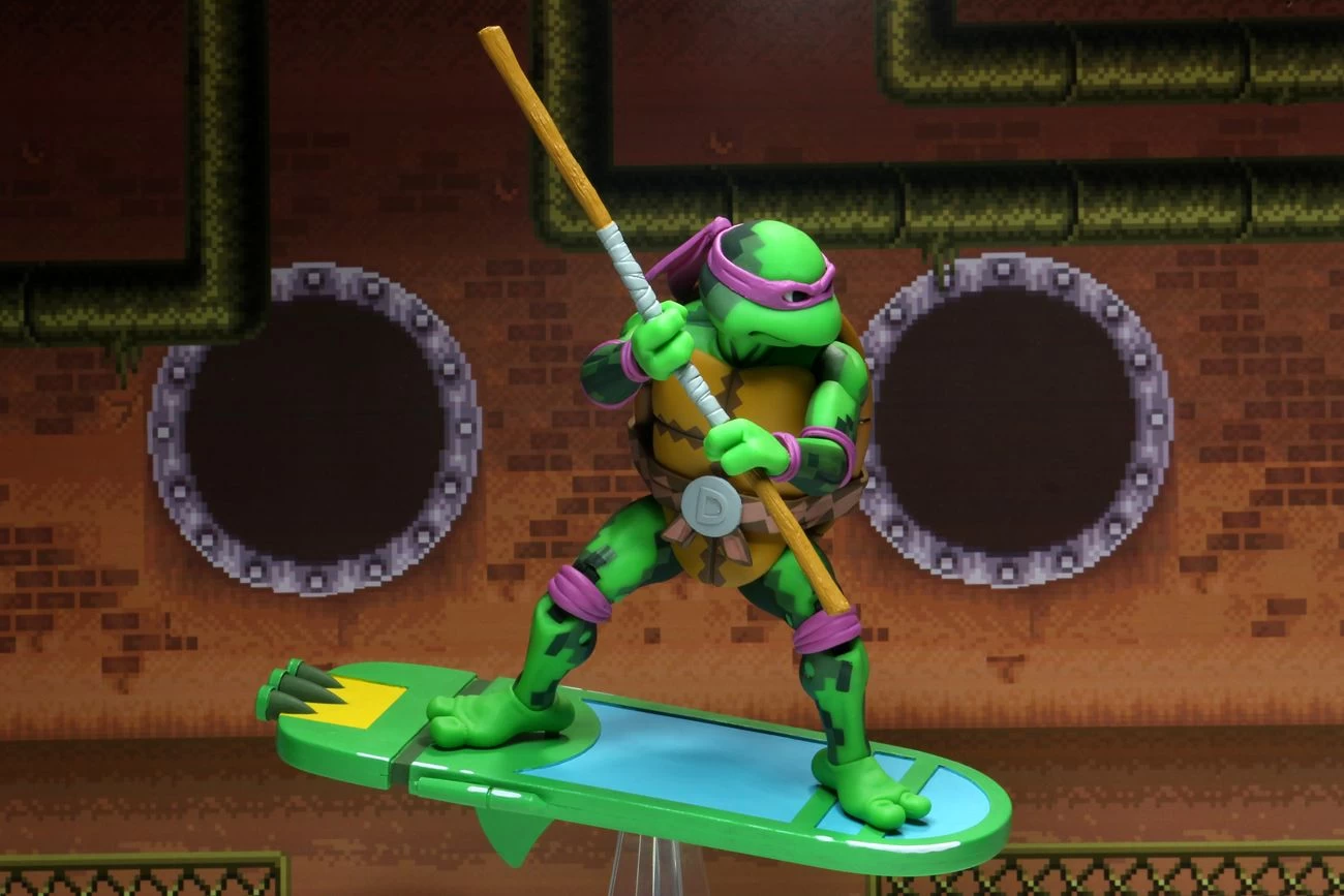 NECA TMNT: Turtles In Time - Donatello Actionfigur 4 NECA TMNT: Turtles In Time - Donatello Actionfigur – Bild 2