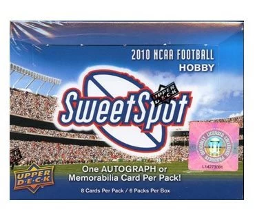 Upper Deck 2010 NCAA Sweet Spot Football 3 Upper Deck 2010 NCAA Sweet Spot Football