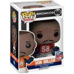 FUNKO POP! - Von Miller Figur - NFL Denver Broncos (Home) -Charakterpuppen Geschäft 60 funko pop figure nfl von miller box
