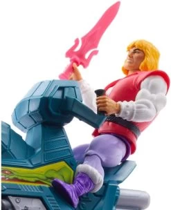 MATTEL Masters Of The Universe - Prince Adam Sky Sled Actionfigur -Charakterpuppen Geschäft 616tjh6gn6l. ac sl1000