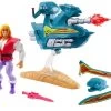 MATTEL Masters Of The Universe - Prince Adam Sky Sled Actionfigur -Charakterpuppen Geschäft 617jgau0bcl. ac sl1000