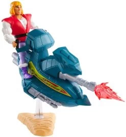 MATTEL Masters Of The Universe - Prince Adam Sky Sled Actionfigur -Charakterpuppen Geschäft 61enozegzsl. ac sl1000