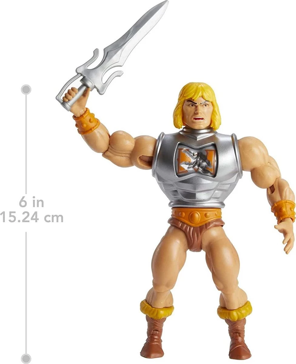 MATTEL Masters Of The Universe - Battle Armor He-Man Actionfigur 6 MATTEL Masters Of The Universe - Battle Armor He-Man Actionfigur – Bild 4
