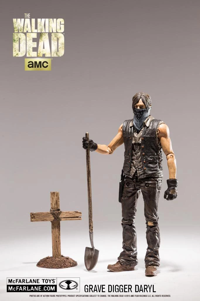 The Walking Dead TV Serie 9 - Grave Digger Daryl Dixon Figur 6 The Walking Dead TV Serie 9 - Grave Digger Daryl Dixon Figur – Bild 4