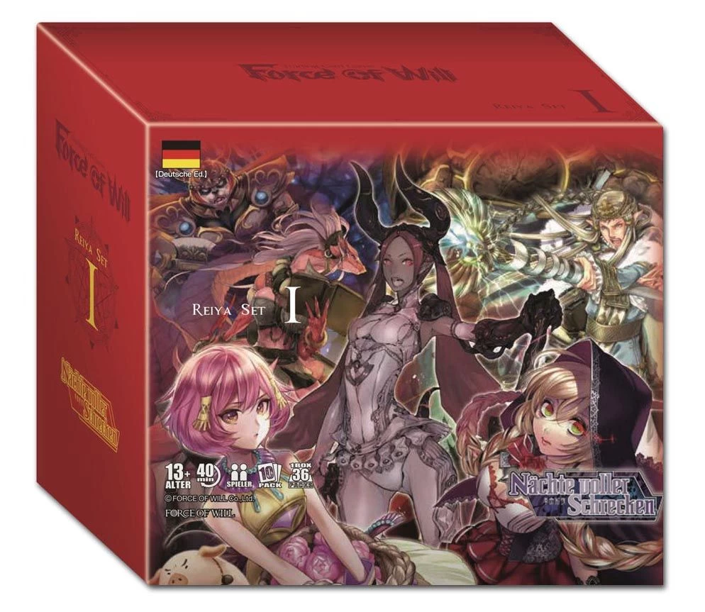 Diverse Force Of Will - Nächte Voller Schrecken - Booster Display (DE) 3 Diverse Force Of Will - Nächte Voller Schrecken - Booster Display (DE)