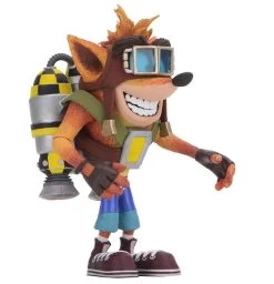NECA Crash Bandicoot - Deluxe Crash With Jetpack Figur -Charakterpuppen Geschäft 65b31e7313567807ab9ec4805402405fa1983b3c4b8c28b08c958bac2fb02658