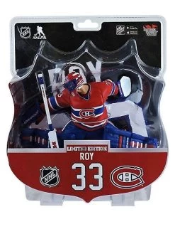 NHL - Montreal Canadiens - Patrick Roy - Figur -Charakterpuppen Geschäft 672781306512 alt2