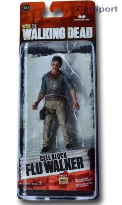 The Walking Dead TV Serie 7.5 - Cell Block Flu Walker Figur