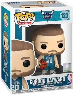 FUNKO POP! - Gordon Hayward Figur - NBA Charlotte Hornets (Teal Jersey) -Charakterpuppen Geschäft 71lmanni8ml. ac sl1300