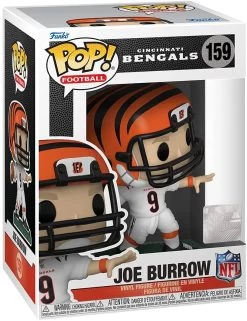 FUNKO POP! - Joe Burrow Figur - NFL Cincinnati Bengals Away -Charakterpuppen Geschäft 71vggf0xdtl. ac sl1300