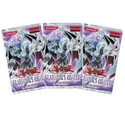 Konami Yu-Gi-Oh! Gladiators Assault (24 Booster, Deutsch) Lose Packs