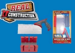 Upper Deck Real Construction Gehrungssäge & -schmiege Set