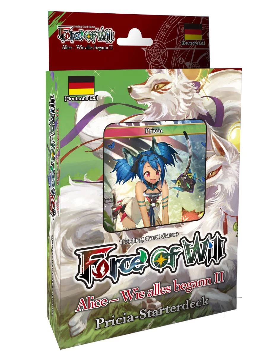 Diverse Force Of Will - Alice 2 - Pricia Starterdeck (DE) 3 Diverse Force Of Will - Alice 2 - Pricia Starterdeck (DE)
