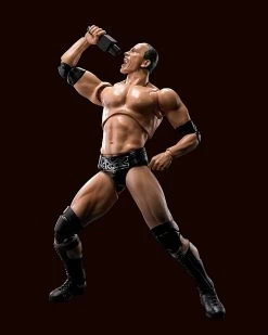 WWE Superstar Series - The Rock - S.H. Figuarts Figur -Charakterpuppen Geschäft 81rcclmr9cl. ac sl1500