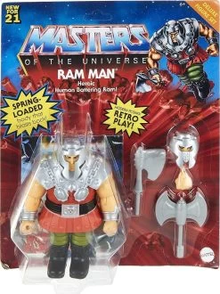 MATTEL Masters Of The Universe - Ram Man Actionfigur -Charakterpuppen Geschäft 81v adicrll. ac sl1500