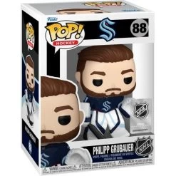 FUNKO NHL POP! - Philipp Grubauer - Seattle Kraken Home Figur -Charakterpuppen Geschäft 88 funko pop figure nhl philipp grubauer box