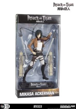 Attack On Titan - Mikasa Ackerman 17cm Color Tops Figur
